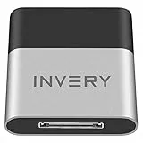 INVERY DockLinQ Pro 30-Pin-Bluetooth-5.0-Adapter-Empfänger für Bose Sounddock und andere 30-Pin-iPod-iPhone-Musik-Dockingstation, nicht für Autos