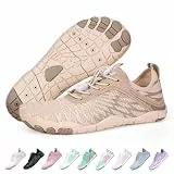 RUYI Unisex Barfuss Schuhe Damen Herren Barfußschuhe, Schnell Trocknend Badeschuhe, Weich Leicht Traillaufschuhe Fitnessschuhe mit rutschfest Sohle & Breiter Zehenbox