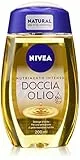 NIVEA Intensiv pflegendes Duschöl 6 x 200 ml, pflegendes Duschgel auf Basis natürlicher Öle, Duschgel für weiche und genährte Haut