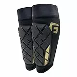 G-Form Pro-S Elite X Schienbeinschoner - Athletische Schutzausrüstung - Sport-Schienbeinschützer für Fußball - Mattschwarz, Erwachsene Large