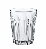 Duralex 1038AB06A0111 Provence Trinkglas, Wasserglas, Saftglas, 160ml, Glas, transparent, 6 Stück