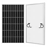 DOKIO Solarpanel 200W 18V Monokristallin Solarmodul 200 Watt für 12V Batterien ideal für Wohnmobil, Camping, Gartenhaus