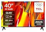 TCL 40V5C - 40“ Full HD Smart QLED Direct LED-Fernseher mit Android TV & HDR - Kompatibel mit Google Cast & Google Home, Schlankes Design