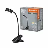 LEDVANCE Office Line Desk Cylinder Clip 4.8W TW Dimmable Black