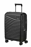 Samsonite Intuo - Spinner S, Erweiterbarer Handgepäck, 55 cm, 39/45 L, Schwarz (Black)