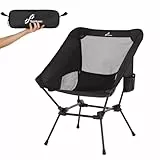 Sportneer Campingstuhl Faltbar Camping Stuhl Tragbarer Campingstühle 150Kg Faltstuhl Ultraleichter Packmaß Kleiner Klappstuhl mit Tragetasche für Picknick, Outdoor, Wandern