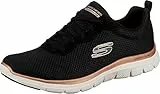Skechers Damen Flex Appeal 4.0 Brilliant View Walking-Schuh, Schwarz, 36 EU