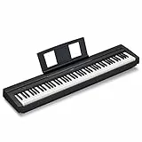 Yamaha Digital Piano P-45B, schwarz – Elektronisches Klavier für Einsteiger für authentisches Klavierspielen – Kompaktes & leicht zu bedienendes Digital Piano