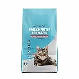 by Amazon Trockenfutter für Katzen, mit Lachs, Thunfisch und Gemüse, 10kg