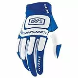 100% Unisex Handschuhe Ridefit, Bonita - Blau Weiß, XL, HU-GLO-2051