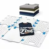 BoxLegend V4 Hemdenfaltbrett T Shirts Kleiderordner Langlebige Wäscheordner Faltbretter Breiteres Hemdenfaltbrett