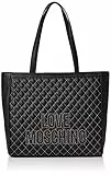 Love Moschino Borsa Pu, Damen Tote, Schwarz (Nero), 28x40x12 cm (W x H L)