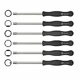 SWNKDG Vergaser Schraubendreher Set Einstellwerkzeug 6Pcs passend für Husqvarna 125 135 136 137 141 142 235 235e 236 236e 240 240e 435 435e 440e von McCulloch Partner Poulan Motorsägen