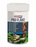 Amtra Pro Flake Komplettes Flockenfutter Flocken Futter Tropenfische Fischfutter Süßwasseraquarien Meerwasseraquarien 250 ml (50g)