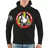Life Is Pain Herren Kapuzenpullover Hoodie Oi Skin Punk No one Like us we Dont Care Größe S - 4XL