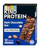 BE-KIND Protein-Riegel, glutenfreier Snack-Riegel, Dark Chocolate Nut, hoher Ballaststoffgehalt, Proteinquelle, ohne künstliche Farb-, Aroma- oder Konservierungsstoffe, 12 x 50g