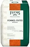 Fuchs Professional - Pommes-Frites-Würzsalz | Gewürz für Kartoffelgerichte wie Kroketten oder Bratkartoffeln | Profi-Qualität für Großverbraucher | 2 kg im recyclebaren Beutel