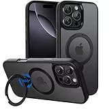 CACOE für iPhone 16 Pro Max Hülle mit Kameraschutz, Kompatibel mit MagSafe, Stoßfeste Kratzfeste Magnetische Rückseite Handyhülle für iPhone 16 Pro Max Hülle