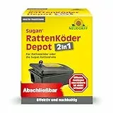 Neudorff Sugan RattenKöder Depot – Zur sicheren Platzierung von Rattenködern oder Einer Schlagfalle für eine effektive Rattenbekämpfung, 1 Stück