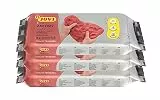 Jovi Air Dry Modelliermasse, gebrauchsfertig, lufttrocknend, auf Basis von Feuchtton, 500 g in terracotta, 3er Pack
