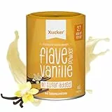 Xucker Flave Powder Vanille, zuckerfreies Geschmackspulver ohne Aspartam & Sucralose, ideal zum Aromatisieren von Speisen & Getränken, 120g
