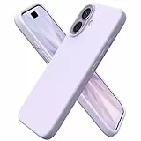 ORNARTO für iPhone 17 Hülle Silikon 6,3 Zoll, dünne Handyhülle iPhone 17 aus Flüssigsilikon, Kratzfeste und stoßfeste Schutzhülle iPhone 17 Case(2025) - Lavendel