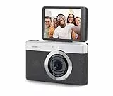 Kodak Pixpro C1 – Digitalkamera, ultrakompakt, 13 MP BSI CMOS, 4-facher Zoom, 6,1 cm (2,8 Zoll) LCD-Display, LED-Blitz, integrierter Akku – Schwarz