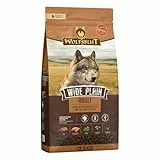 WOLFSBLUT – Wide Plain Adult | Trockenfutter mit natürlichen Zutaten und wertvollen Superfoods für ausgewachsene Hunde. Getreidefreies Alleinfutter ohne Zusatzstoffe im Beutel | 12,5kg Pferd