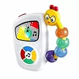 Baby Einstein, Musikspielzeug Take Along Tunes, Interaktives Babyspielzeug mit Lichtern & 10 Melodien, Perlenschiebespielzeug, Musikwürfel für Kinder, ab 3 Monaten
