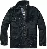 Brandit M65 Standard Ripstop Jacket, Farbe: black, Größe: 3XL