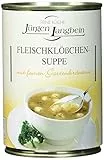 Jürgen Langbein Fleischklösschen-Suppe, 6er Pack (6 x 400 ml)