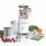 SPRINGLANE Hochleistungsmixer Hanno 2000 W, 32.000 U/min, 4 Programme, Selbstreinigungsfunktion, Standmixer mit 2,5 L Tritan-Behälter ohne BPA, inkl. Edelstahlmixbehälter & To-Go-Mixflasche