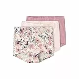 NAME IT Mädchen Nmftights 3p Nostalgia Flower Noos, Nostalgia Rose, 104