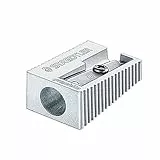 Staedtler 510 10 – Anspitzer (Manual Pencil Sharpener, Metallic, Metall)