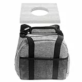 -Tasche – Einzel-Bowling-Tasche, gepolsterter Ballhalter | Single Tote Bowling-Zusatztasche, Rook Single Tote mit Netztasche, Bowling-Zubehör, kompakt und stilvoll zum Schutz einzelner