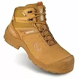 Heckel MACCROSSROAD TAN 3.0 HIGH S3S Sicherheitsstiefel - Metallfreier Sicherheitsschuh, durchtrittsicher, hitzebeständig HRO, rutschfest & antistatisch