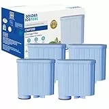 GOLDEN ICEPURE Wasserfilter Kaffeevollautomat für Philips Aqua Clean Filter und Saeco Aqua Clean Wasserfilter, CA6903/10 CA6903/22 CA6903, 4 stück