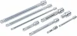 BGS 2253 | Kippverlängerungs-Satz | 6,3 mm (1/4'), 10 mm (3/8'), 12,5 mm (1/2') | 9-tlg.