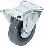 BGS Do it yourself Bockrolle - mit Anschraubsockel - Ø 75 mm 81953