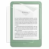 MoKo 2 Stück Blendfreier Displayschutz für 6' All-New Kindle 11. Generation Kindle Basic 2024/2022,Vollabdeckung Premium PET Matte Schutzfolie Matchagrün für Kobo Clara BW, Clara Color