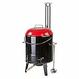 DEMA Eintopfofen Cartagena – Gulaschkanone, Gulaschkessel, Glühweinofen, Holzofen 14 L, Campingofen, robust, langlebig, leicht transportierbar, ideal für Camping, Garten, Outdoor, Feiern