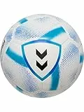hummel Aerofly Light 290 Football Ball 5, White/Blue
