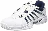 K-Swiss Herren Receiver V Tennisschuh, White/Peacoat/Silver, 43 EU