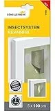 Schellenberg 57000 Fliegengitter Reparatur-Klebeband 5 cm x 100 cm Fiberglas-Pflaster, Fliegengitter reparieren