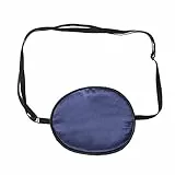 Supvox Elastische Seide Augenklappe Für Erwachsene Weiche Augenmaske Mit Komfortablem Sitz Zur Entspannung Und Amblyopie Unterstützung 9.5X7.5Cm