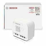 Bosch Smart Home Relais Schalter, zur digitalen Steuerung von elektronischen Geräten und Beleuchtung, kompatibel mit Amazon Alexa, Google Assistant und Apple HomeKit