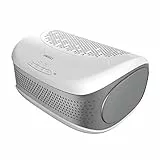HoMedics Desktop Luftreiniger Air Purifier Raumluftreiniger| 3 Stufen HEPA & Aktivkohlefilter, Luftreinigung 99.97%, Allergie, Nachtlicht - entfernt Pollen, Staub, Rauch, Keime bis 0.3 Mikrometer