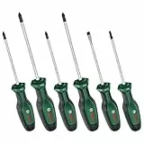 Bosch Schraubendreher-Set, 6-teilig (Hochwertiger Schraubenzieher- Satz für Heimwerker; erstklassiger S2-Stahl; Softgrip; magnetische Spitze) - Amazon Edition