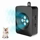 Antibell Ultraschall Gerät - 35FT Anti Bell Gerät Hunde - 3 Modi Leistungsstark Hunde Bellen Stoppen - Antibell für Hunde Drinnen Draußen - Anti Hunde Bellen für Kleine Mittel Große Hunde Hundeabwehr