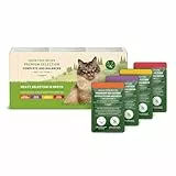 by Amazon Katzenfutter, nass, getreidefreies, für ausgewachsene Katzen Fleischauswahl in Gelee, 4.76 kg, 56 Packungen mit 85g (Vorher Lifelong)